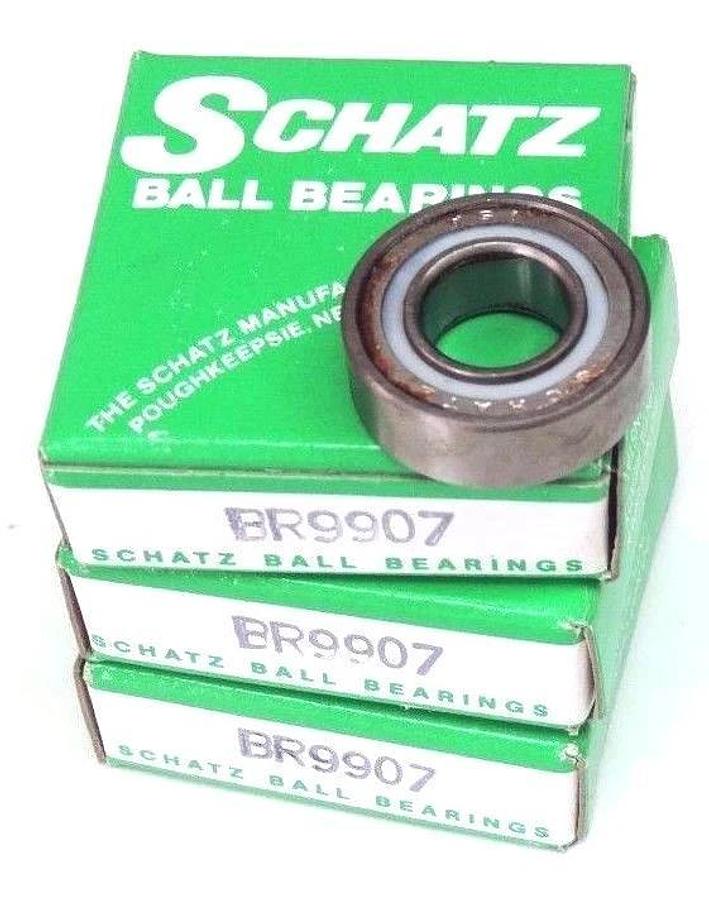 Used LOT OF 3 NIB SCHATZ BR9907 BALL BEARINGS