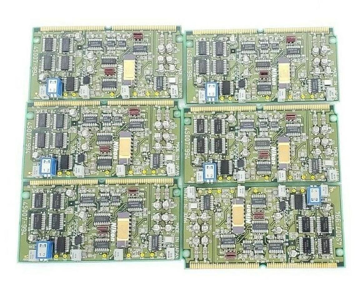 Used LOT OF 6 NIKON 4S007-994 CIRCUIT BOARDS 4S007994, AF-PSDX22-SUB
