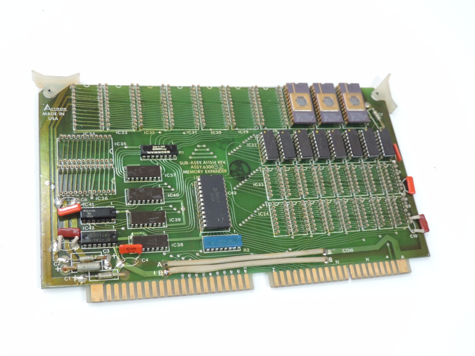 Used AVTRON A11514 MEMORY EXPANDER MODULE ASSY. 630032
