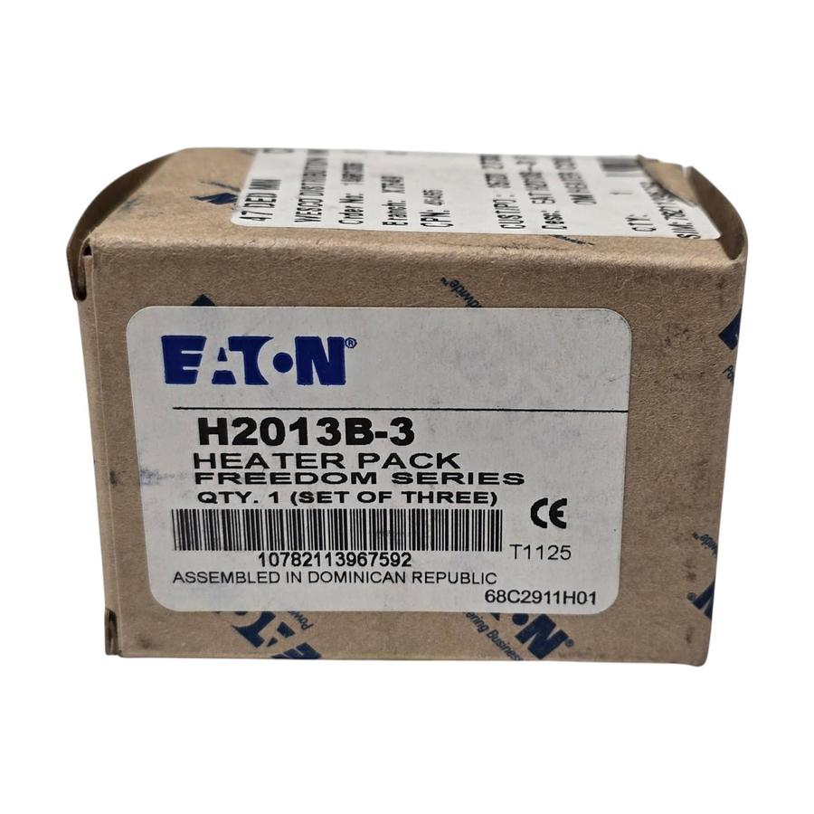 Used (2 Boxes of 3) Eaton Cutler-Hammer H2013B-3 Freedom Heater Packs 18.7-30.7A NSMP