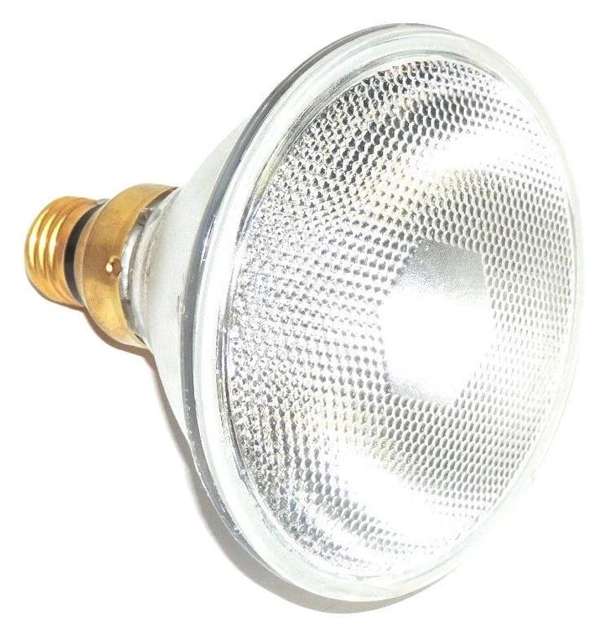Used LOT OF 2 NIB DAMAR 75PAR38QFL CLEAR FLOOD LIGHTS, E26 MEDIUM, 75 WATT, 130 VOLT