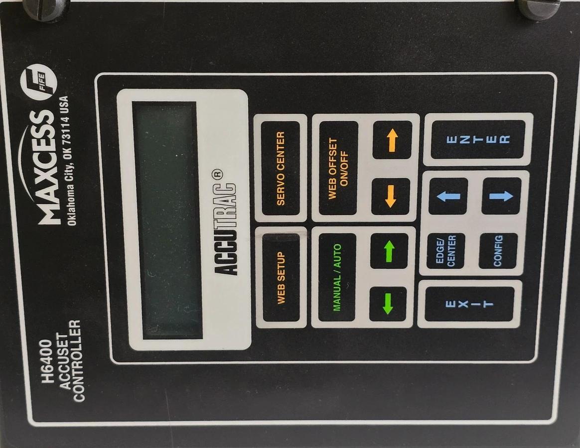Maxcess FIFE North American H6400 Accuset Controller For Accutrac System NSNP
