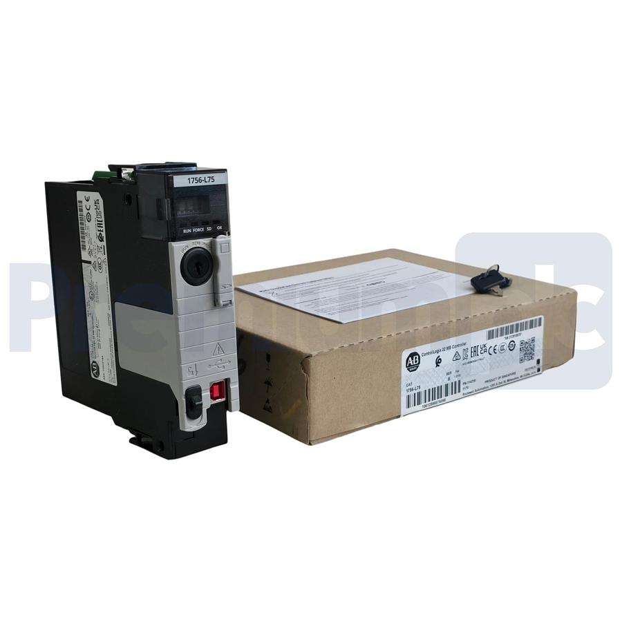 Used Opened Pre-Owned Allen Bradley 1756-L75 /B ControlLogix 32MB Controller FW 1.010