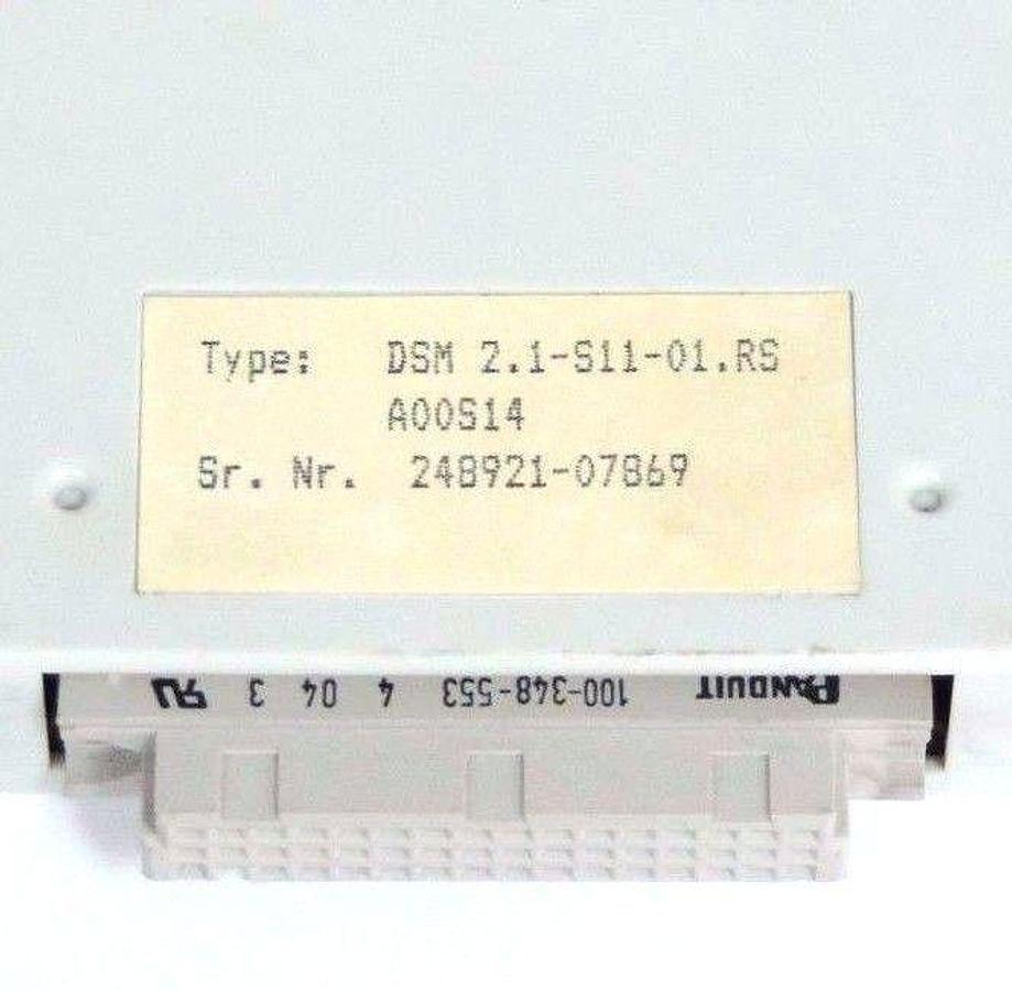 Used NEW INDRAMAT DSM2.1-S11-01.RS PROGRAMMING MODULE DSM21S1101RS