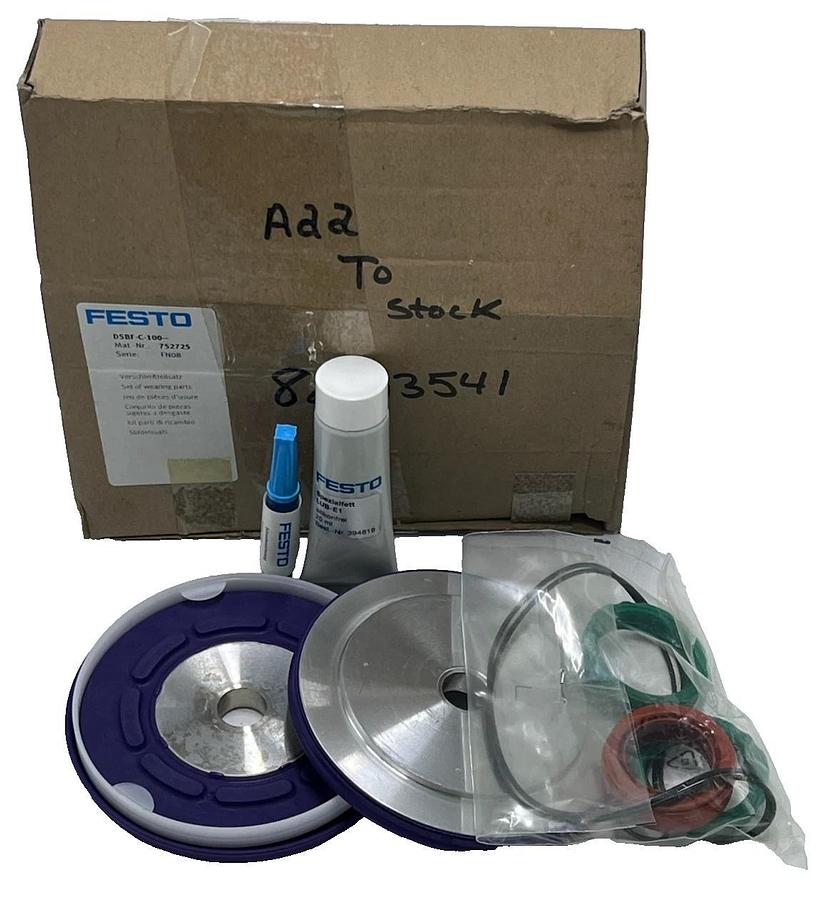 Festo 752725 DSBF-C-100 Set of Wearing Parts - Genuine OEM Repair Kit - NEW