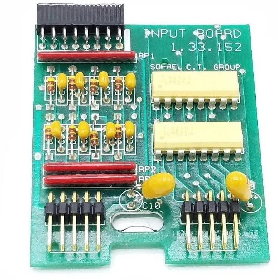 Used SOPREL C.T. GROUP 1.33.152 INPUT BOARD 133152