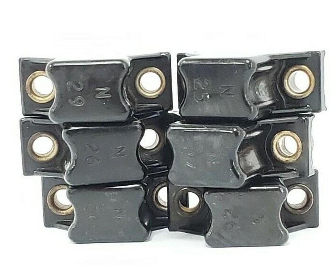 Used LOT OF 6 ALLEN BRADLEY HEATER ELEMENTS N25, N26, N27, N29