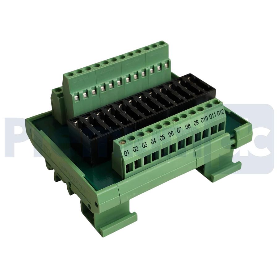 Used Phoenix Contact FLKM-12-GMT-BRIDGED Interface Module Varioface 12-Pos 2900737