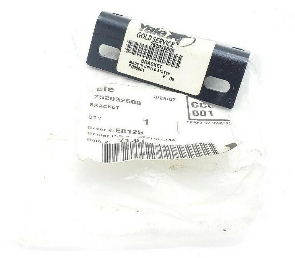 NEW YALE 752032600 FORKLIFT BRACKET 71.01
