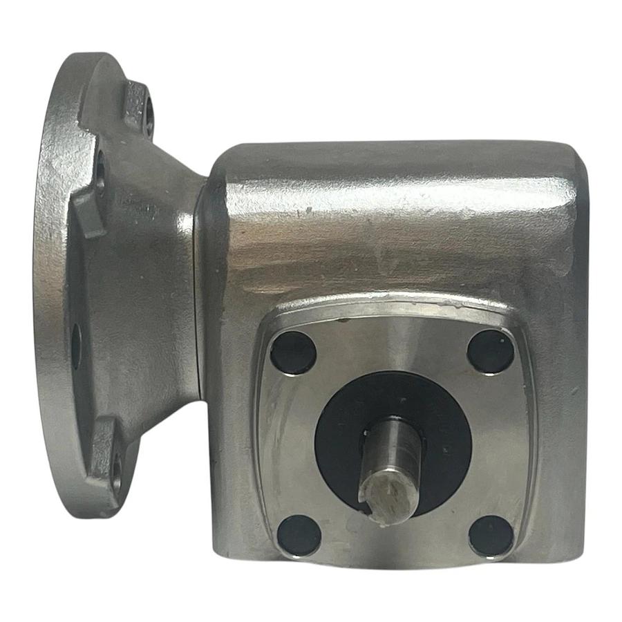 Boston Gear SSF715-30K-B5-JS1 Stainless Steel Right Angle Gear Reducer 30:1 New