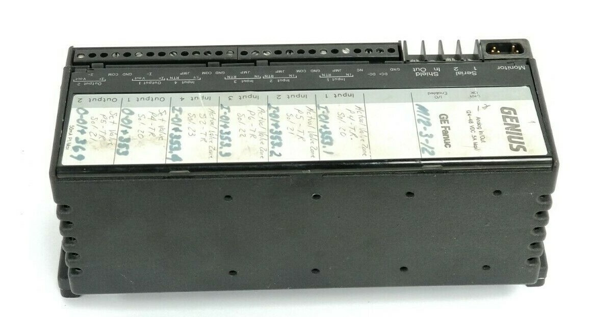 Used GE FANUC IC660ELA020A ANALOG GENIUS I/O BLOCK 24VDC IC660ELA020