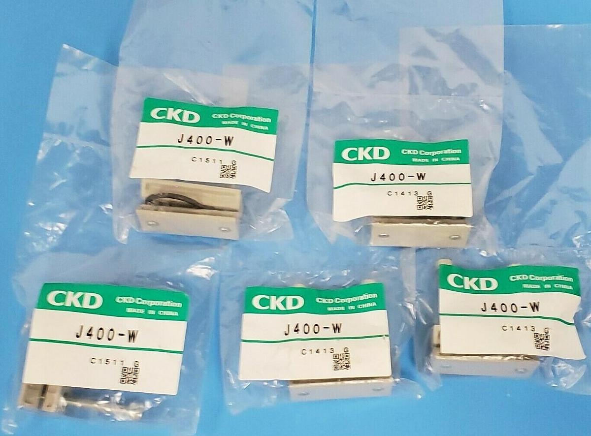 Used LOT OF 5 NEW CKD J400-W JOINER SET J400W