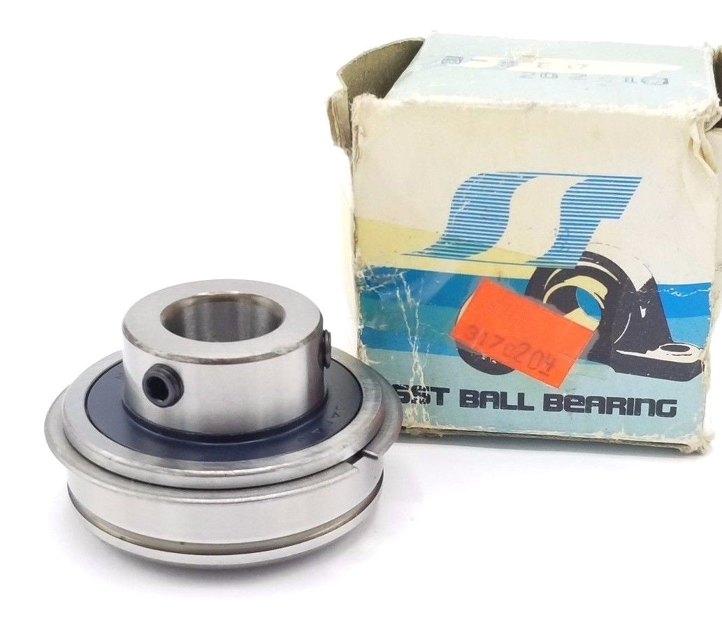 Used NIB SST BALL BEARING NBR SER202-10 BEARING INSERT SER20210