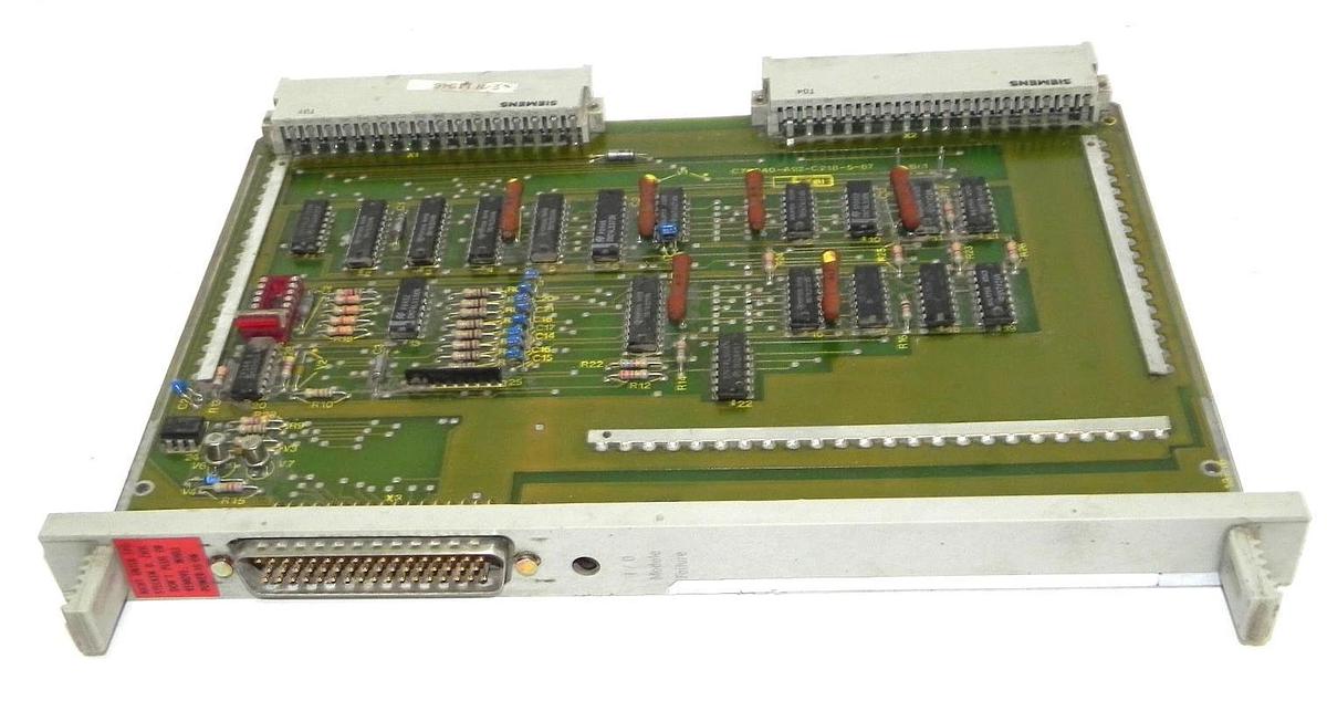 Used SIEMENS C79040-A92-C218-5-87 I/O MODULE C79040-A0092-C218-06-85