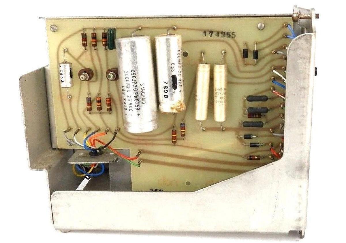 BAILEY METER CO. 6618760R2 AC SERVO AMPLIFIER W/ 174355 BOARD