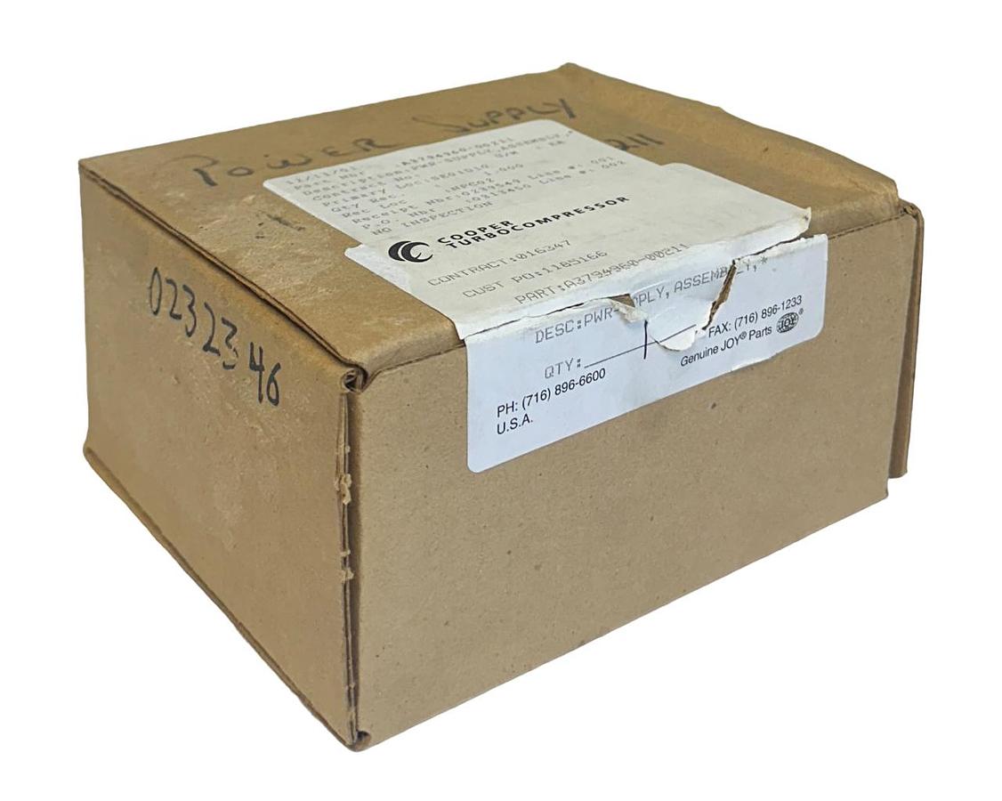 Used COOPER TURBOCOMPRESSOR A3794960-00211 / HC24-2.4-A POWER SUPPLY ASSEMBLY NSMP