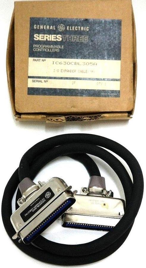 Used NIB GE FANUC IC630CBL305A I/O EXPANDER CABLE (1M)