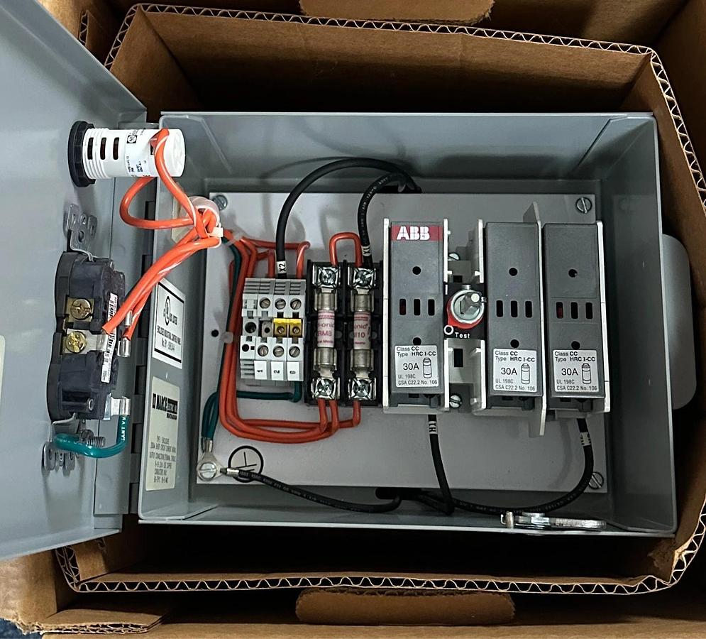 MARCIE ELECTRIC OM2000BR-200K / OM2000BR200K TRANSFORMER DISCONNECT PRI480V NSMP