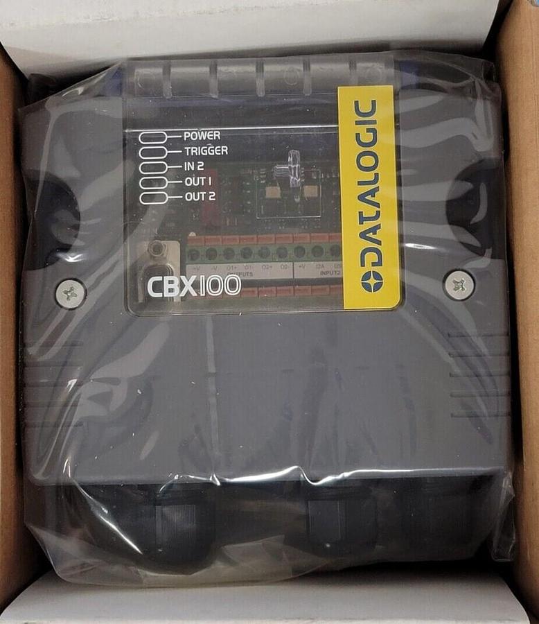 Used NEW DATALOGIC 93A301067 CBX100 CONNECTION BOX COMPACT