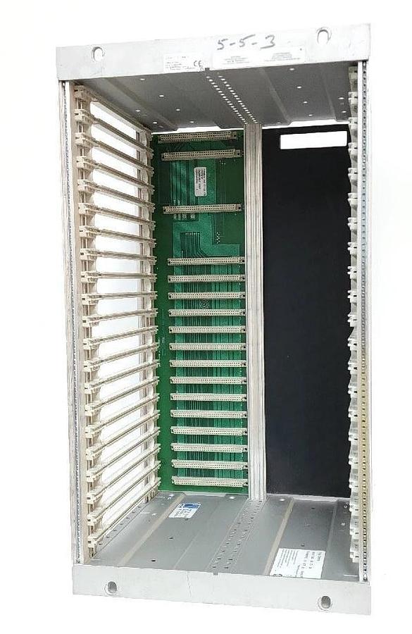Used EMERSON FISHER ROSEMOUNT CP6701X1-DA3 RACK 17-SLOT I/O FILE ASSEMBLY