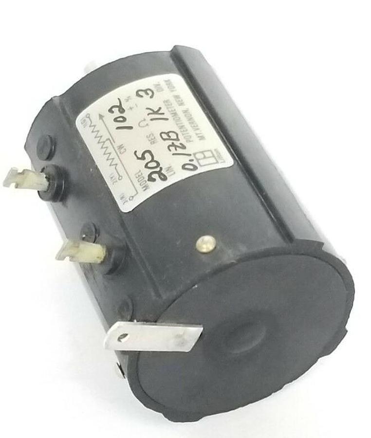 NIB LITTON INDUSTRIES 205-102 POTENTIOMETER 0.12B-1K-3