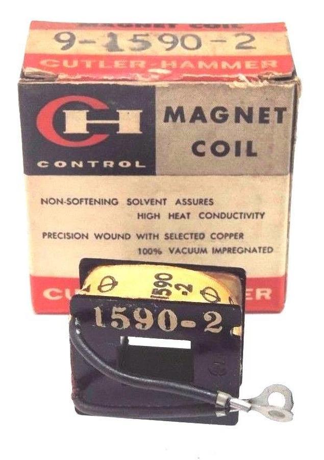 NIB CUTLER-HAMMER 9-1590-2 MAGNET COIL 915902, 1590-2