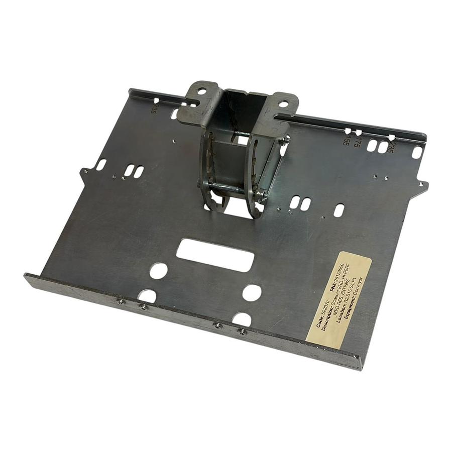 Used Datalogic XRF410N-B00 2HD Industrial Barcode Scanner Conveyor Mounting Bracket