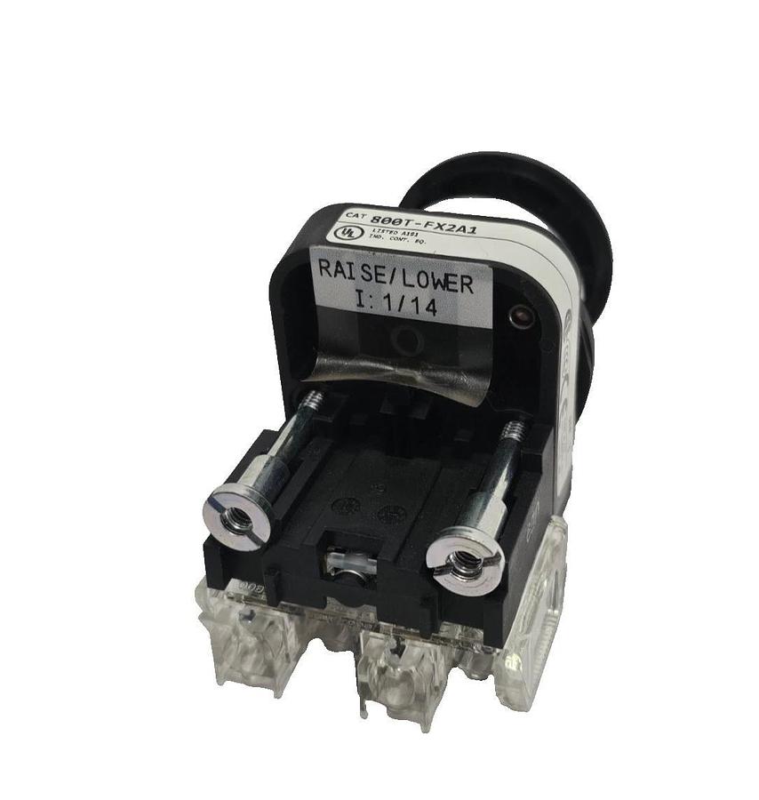 NEW ALLEN BRADLEY 800T-FX2A1 PUSHBUTTON 800TFX2A1 MUSHROOM HEAD PUSH-PULL NSNP