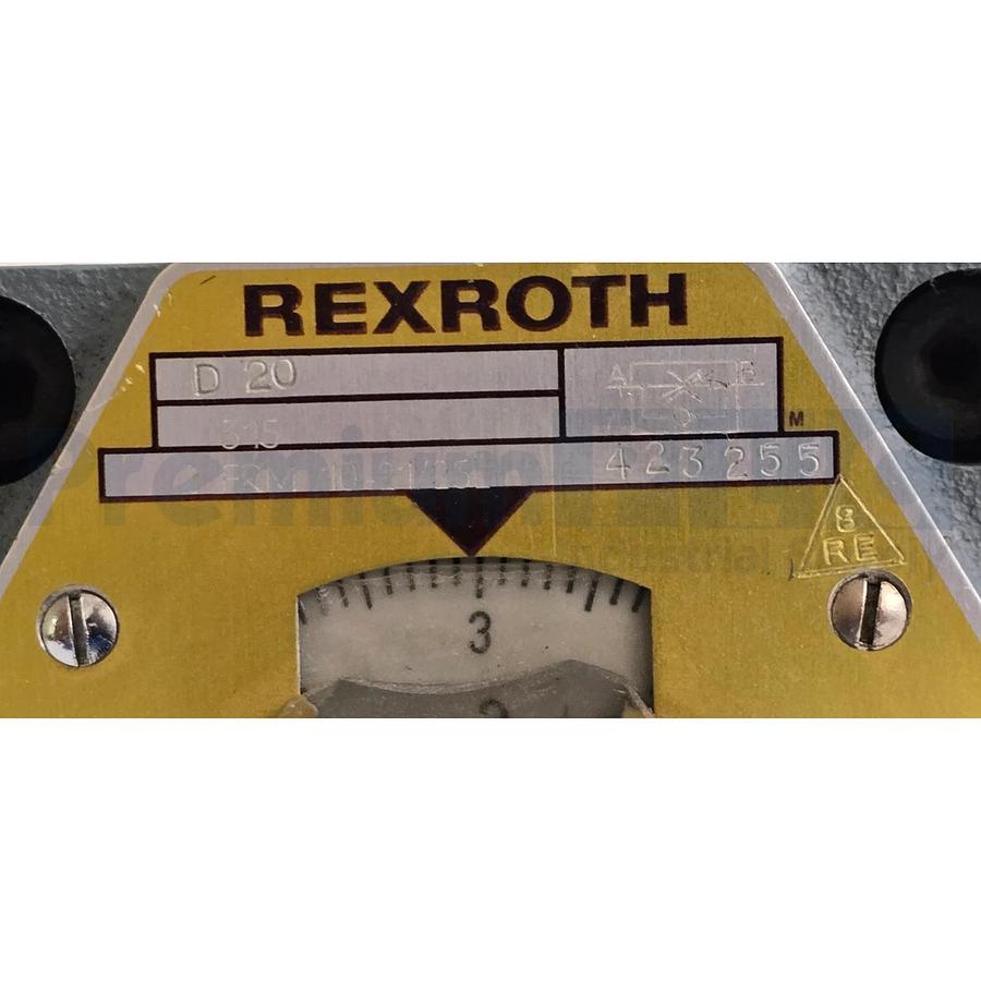 Used REXROTH 2FRM10-21/25L / 2FRM102125L HYDRONORMA CONTROL VALVE C 41 R900423255
