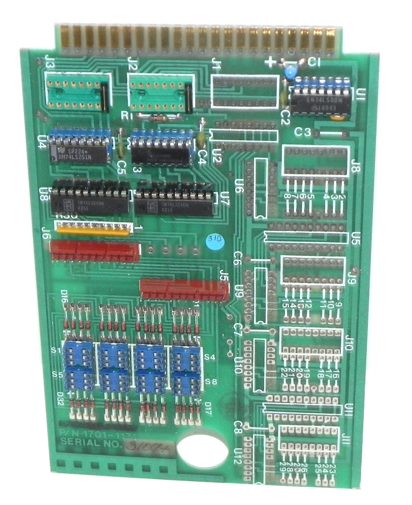 Used MCGILL 1701-1171 CPU BOARD 17011002, 17011171