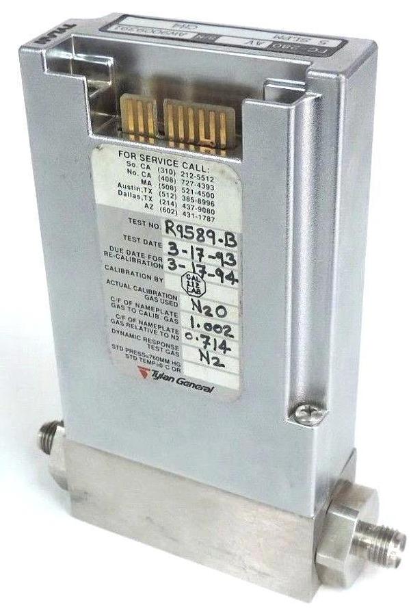 Used TYLAN FC-280AV MASS FLOW CONTROLLER MODEL FC-280, FC-280-AV