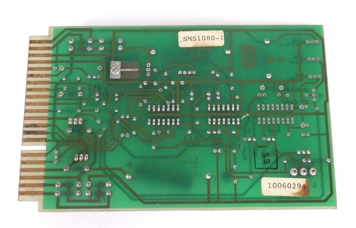 Used SAMTEC SMS1080-1 MAIN LOGIC PC MODULE SMS10801, REV 0988