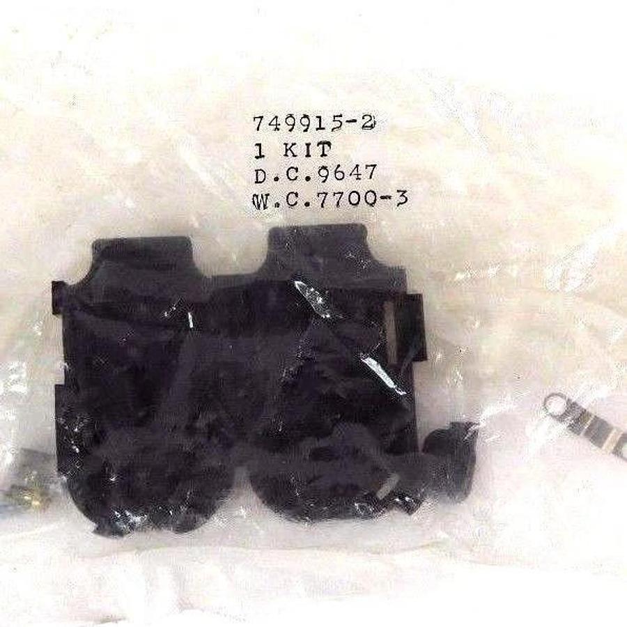 Used LOT OF 8 NEW AMP 749915-2 CABLE CLAMP KIT INSULATION DIAMETER 4.32-9.65MM