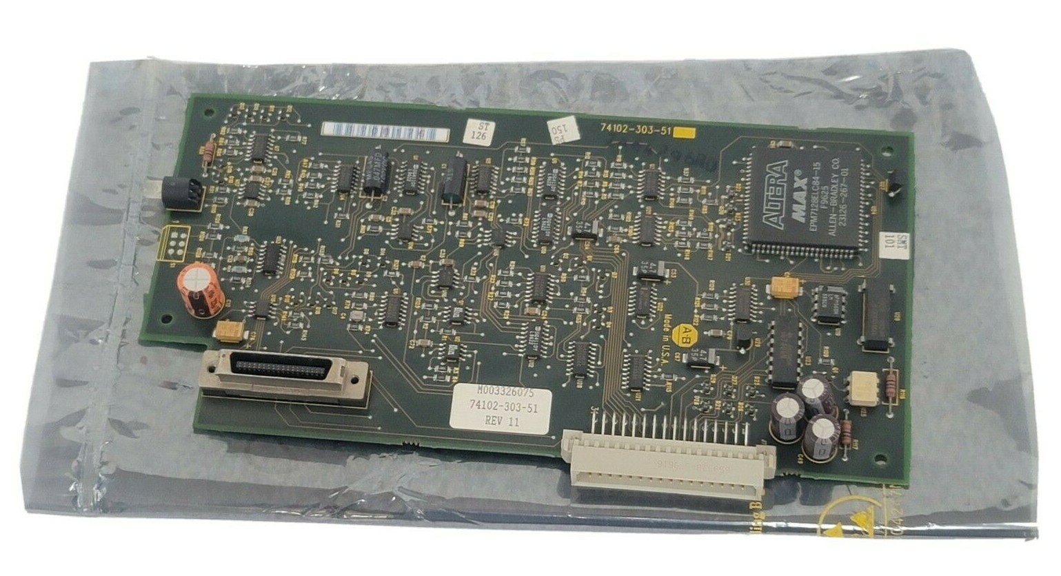 Used ALLEN BRADLEY 74102-303-51 DRIVE BOARD 7410230351 REV. 11