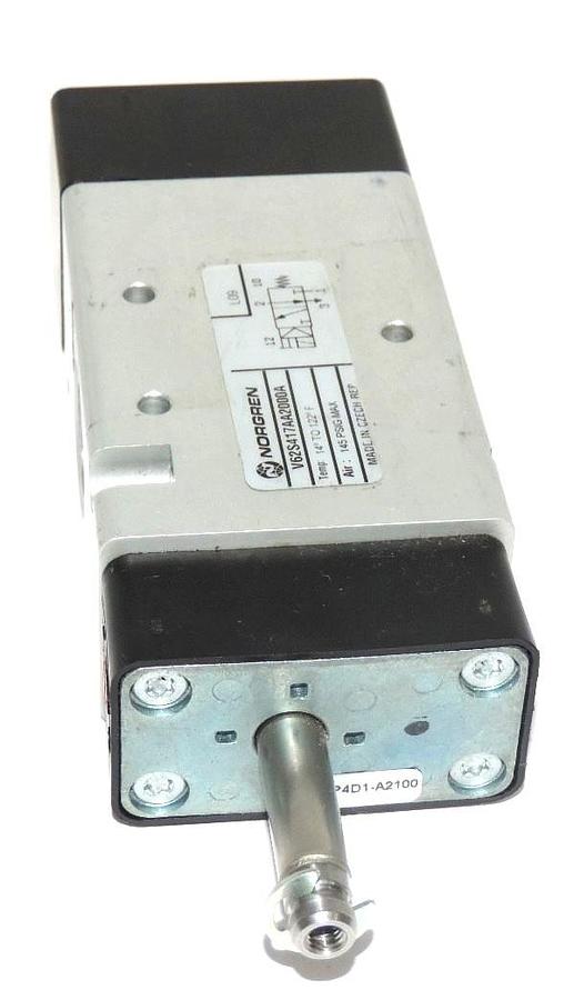 Used NEW NORGREN V62S417AA2000A SOLENOID VALVE 145 PSI MAX, TEMP 14-122 F