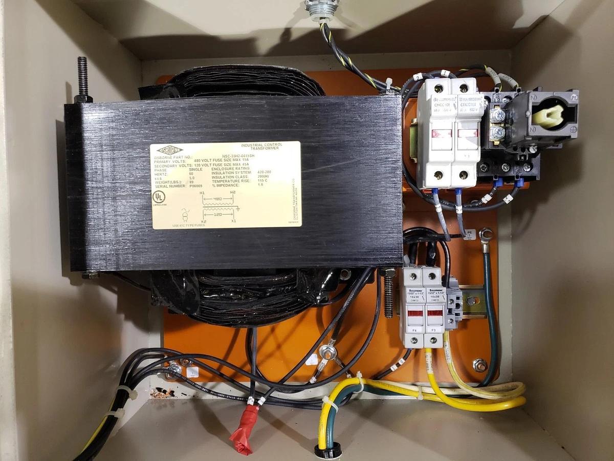 Used OSBORNE 120435-5000-01 LIGHTING DISCONNECT TRANSFORMER TDG12-300BE-OT 120-480V
