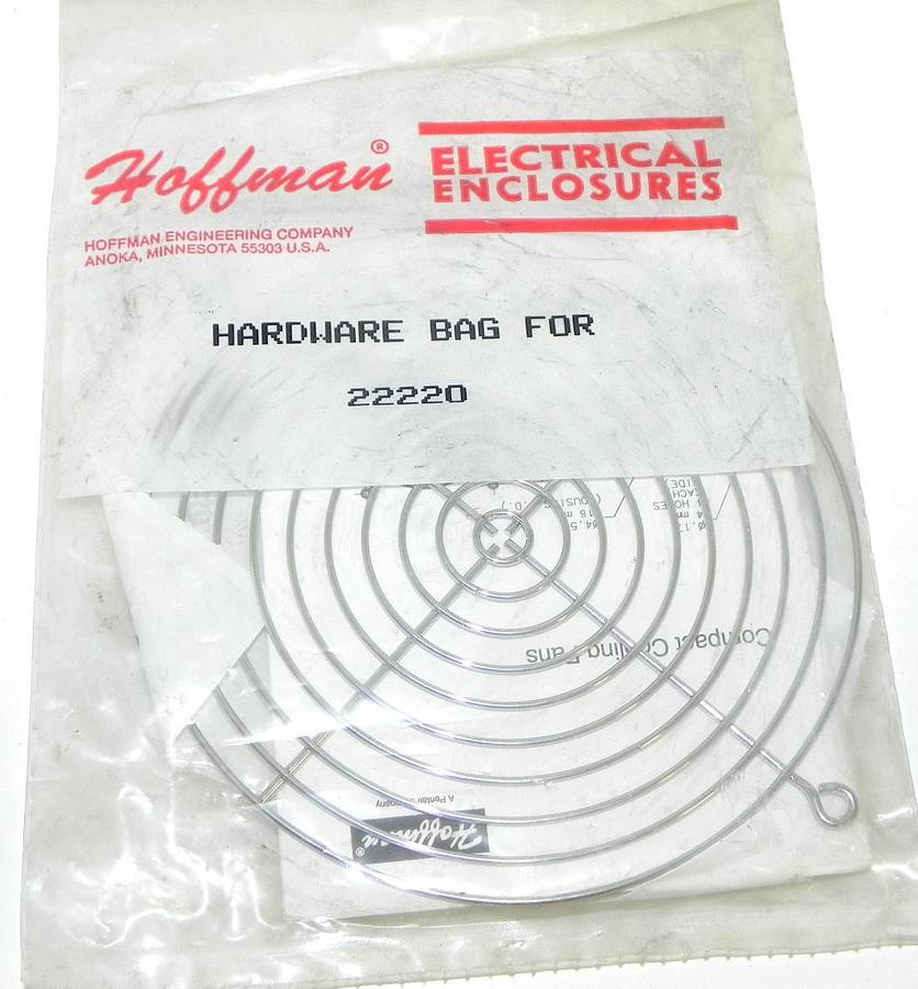 Used NEW HOFFMAN AXIAL FAN COVER WITH 97558-094 22220