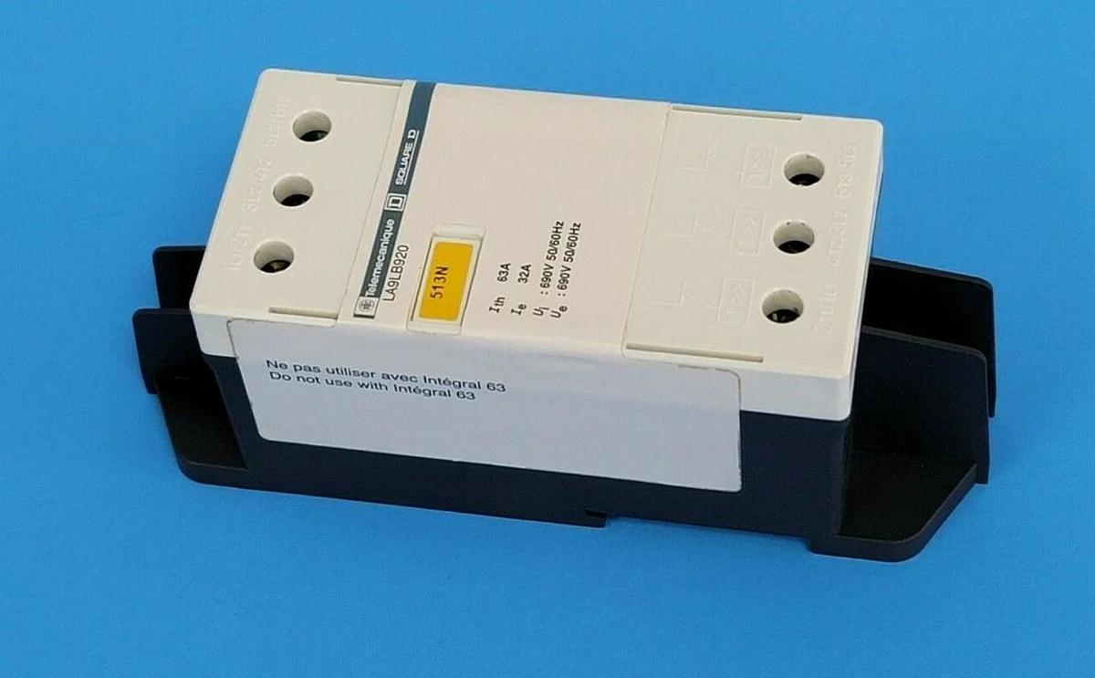 Used TELEMECANIQUE LA9LB920 CURRENT LIMITER 690 V AC 50/60 HZ