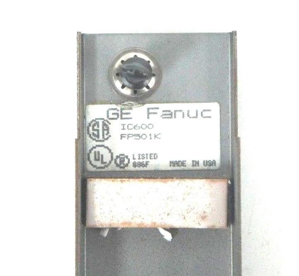 Used GE FANUC IC600CB512L EXPANDED LOGIC CONTROL BOARD W/ IC600FP501K