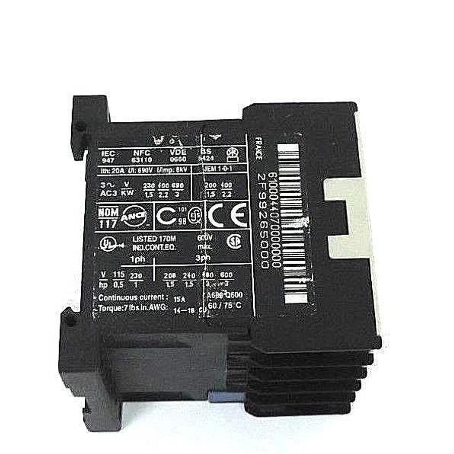 Used TELEMECANIQUE LC1K-0610R7 CONTACTOR LC1K0610R7, 440V, 50/60HZ