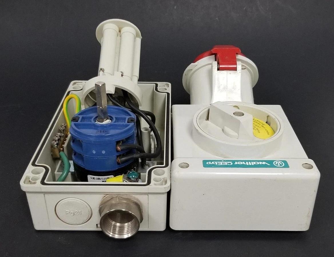 Used WALTHER CEETYP ELECTRICAL OUTLET PLUG TYPE: 531 24 319 30A-7H BS4343