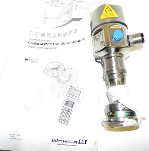 Used NEW ENDRESS HAUSER PMP46-RC13H4J1DLD LEVEL PRESSURE TRANSMITTER