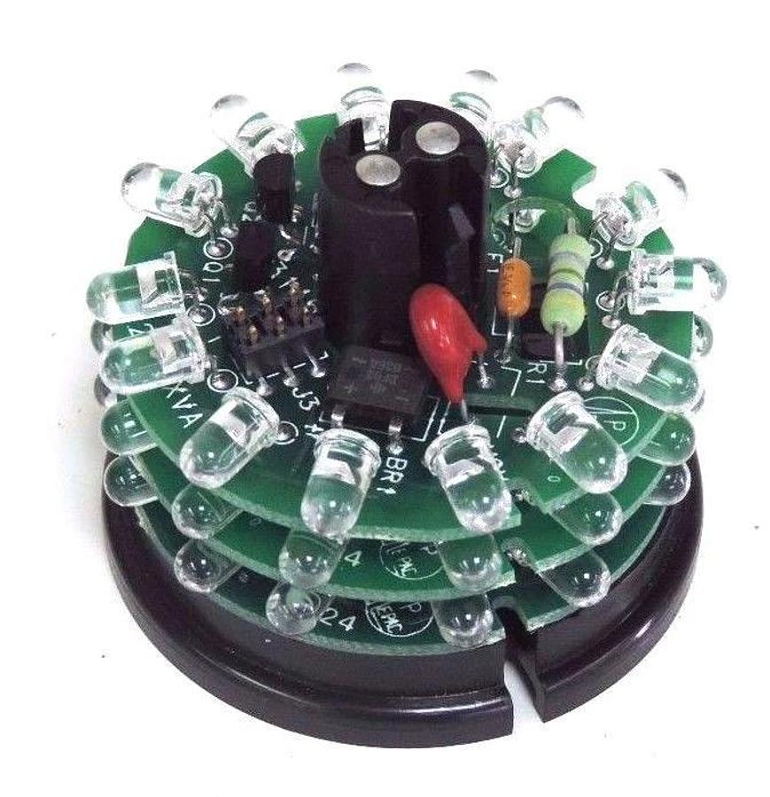 NEW TELEMECANIQUE XVAD341C024 RED LED LAMP CLUSTER FOR STACK LIGHT 24V, 3W