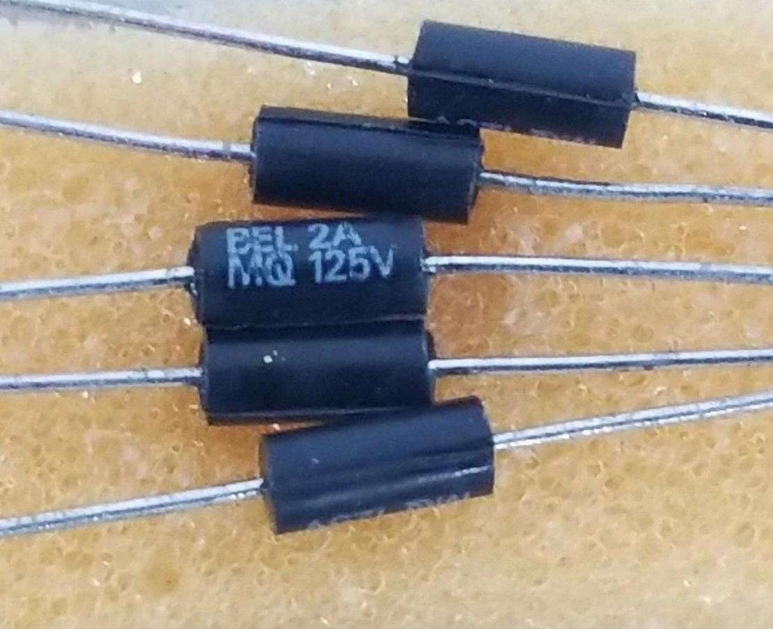 LOT OF 9 NEW D&R MF-2A PICO FUSES MF2A