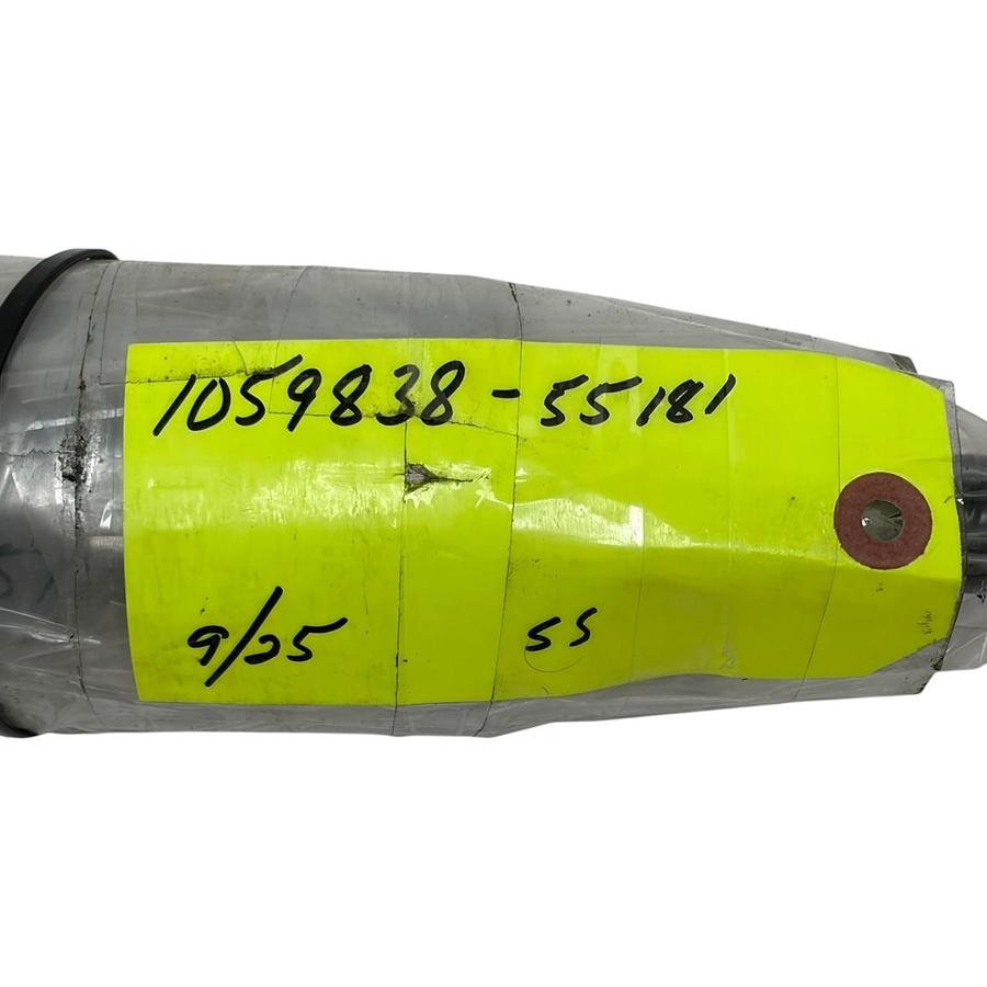 Used New Industrial Pump Shaft 1059838-55181 Machined 410 Stainless Steel 1059838