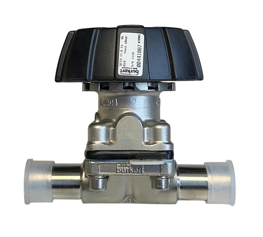 BURKERT 3233 15,0 EA VG / 00441087 / 441087 DIAPHRAGM VALVE STAINLESS NSMP *READ