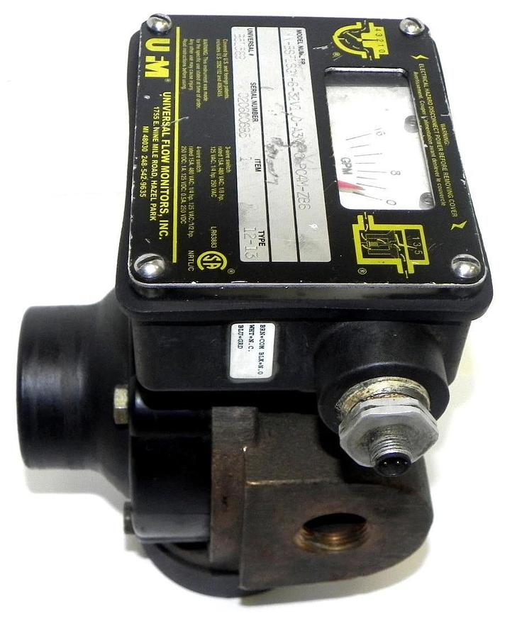 Used UFM MN-BSF16GM-6-32V1.0-A3NR-C-PC4M-Z86 FLOW MONITOR