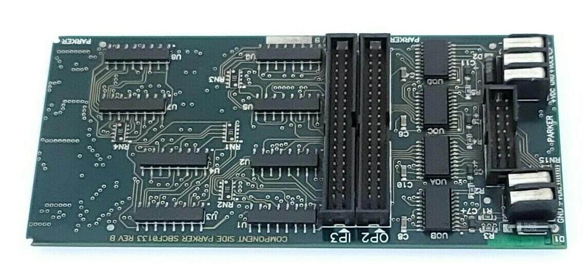 Used PARKER SBCF0133 CIRCUIT BOARD REV. B