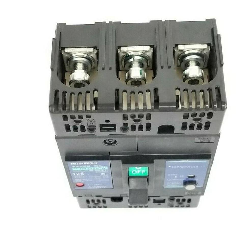 Used MITSUBISHI NV225-CW NO-FUSE BREAKER 125A, 3P, 50/60HZ, NF225CW
