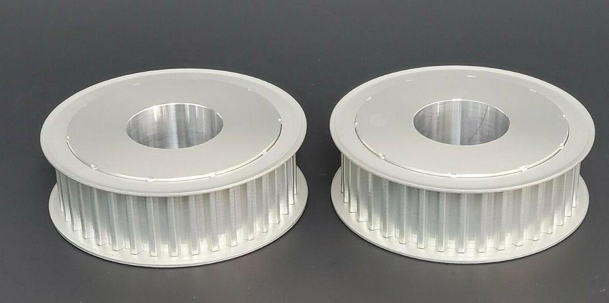 Used LOT OF 2 NEW MISUMI HTPK38S8M250-A-H38 TIMING PULLIES HTPK38S8M250AH38